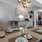 Stilvolles Garten-appartment Im Kurgebiet شقة