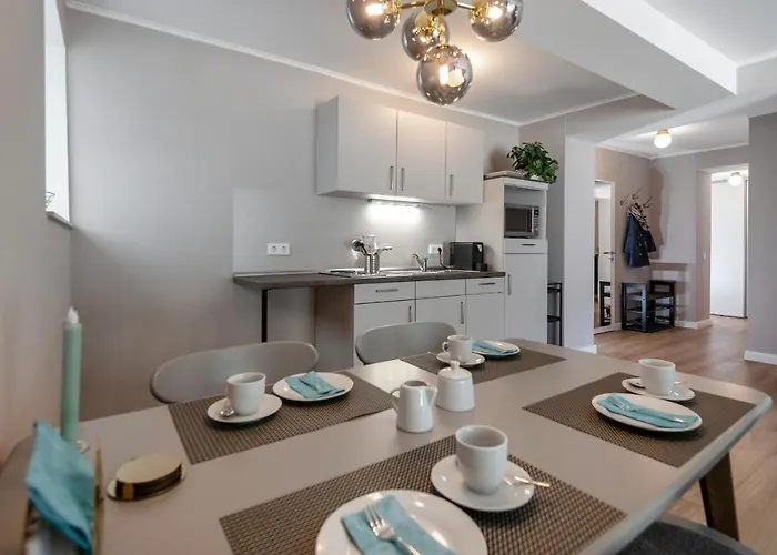 Stilvolles Garten-appartment Im Kurgebiet Apartamento