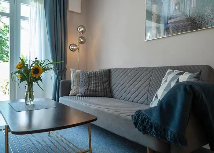 Stilvolles Garten-appartment Im Kurgebiet